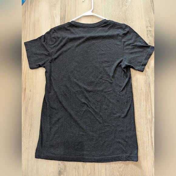 Gildan Black Tee with Green Graphic - Picture 2 of 5